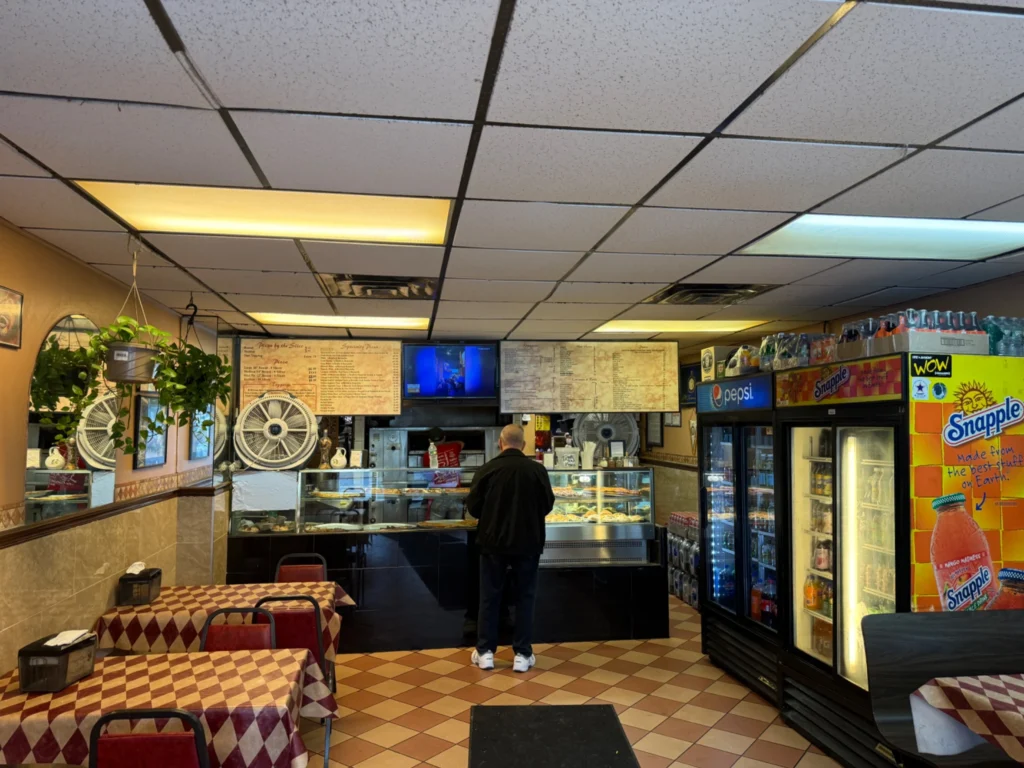 Salvatore & Lloyd's Pizza inside