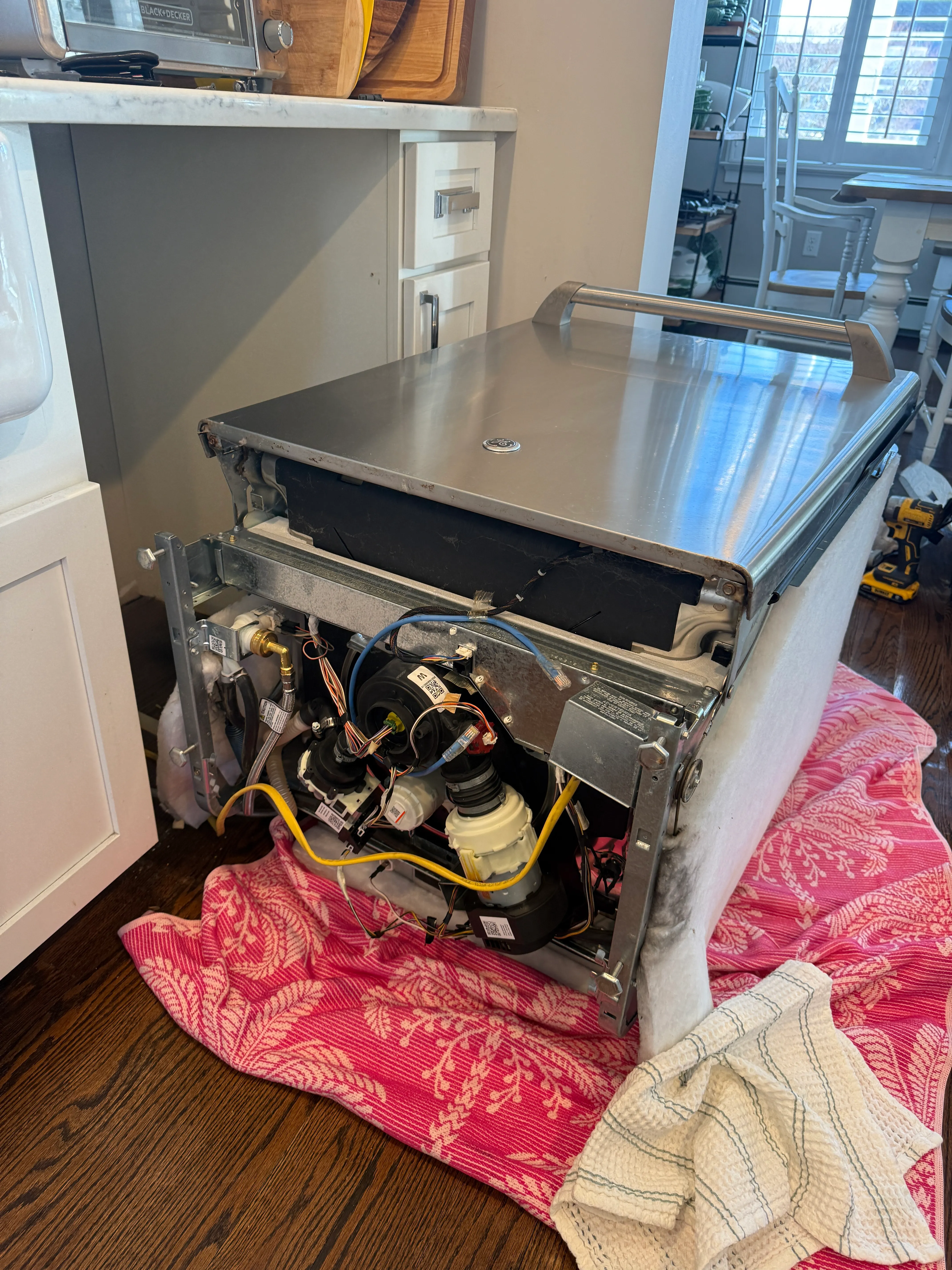 GE Dishwasher - Not draining