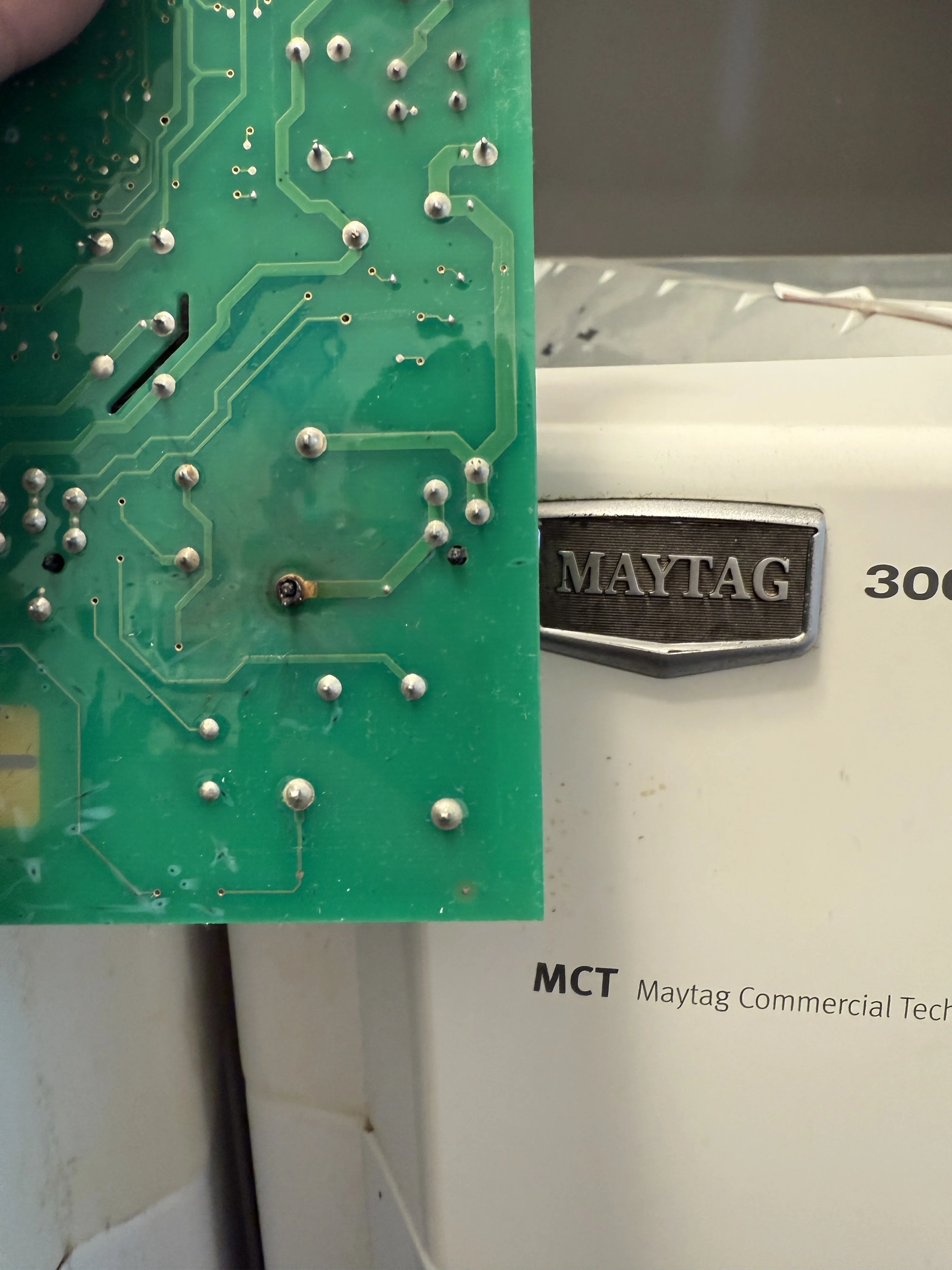 Maytag Dryer - Burned power relay
