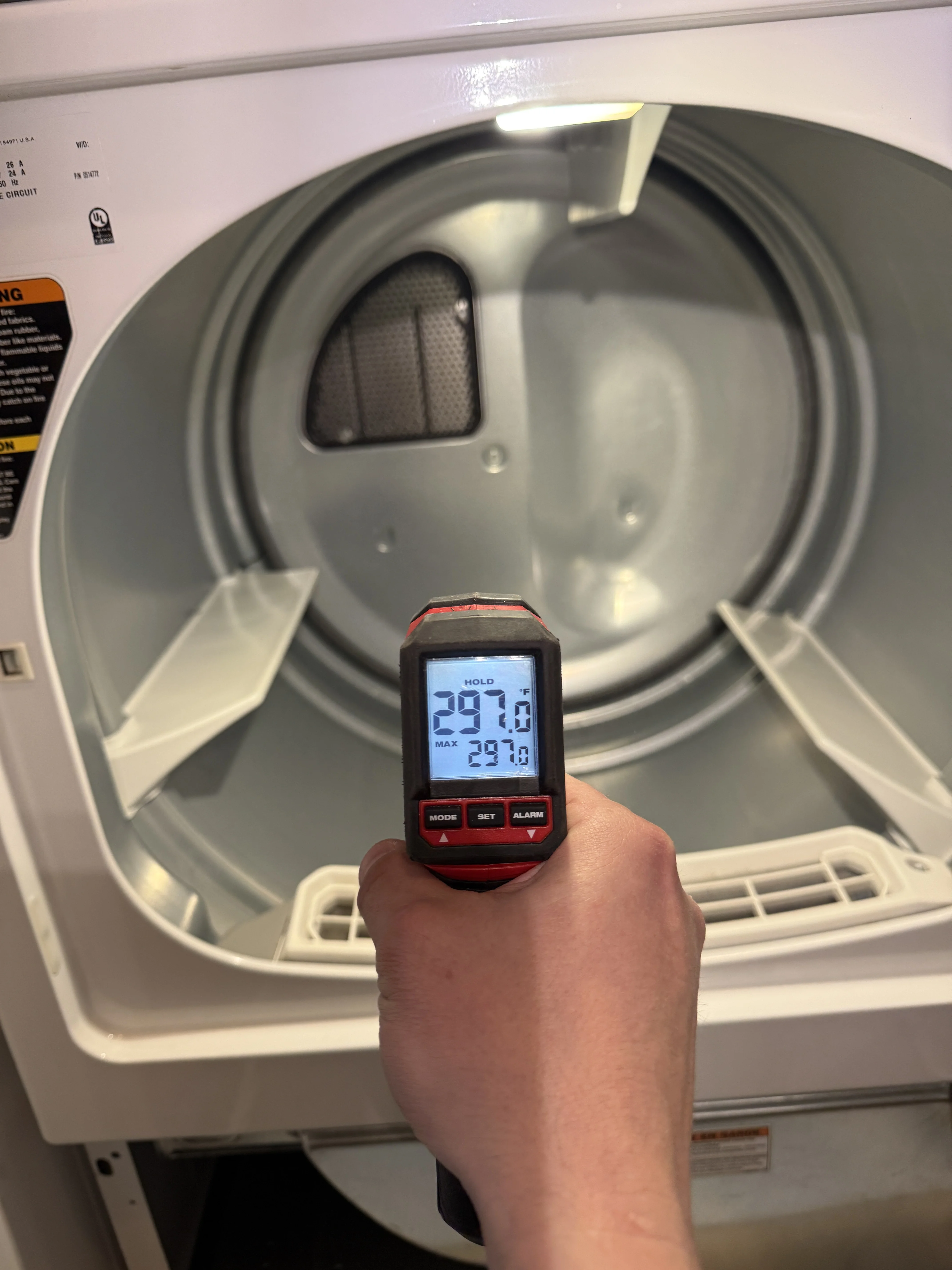Speed Queen Dryer - No heat — restored