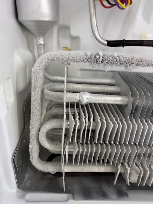 Refrigerator - Defrost heater replaced