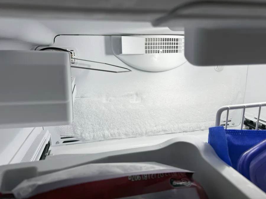 Refrigerator - Not cooling — ice buildup