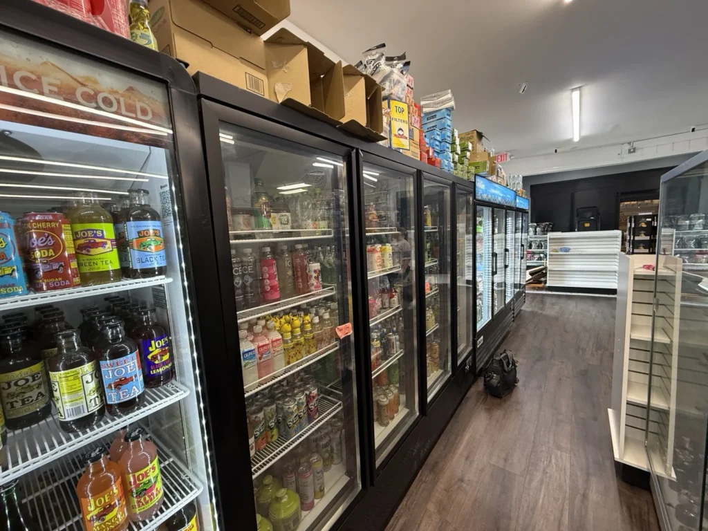 Beverage cooler line