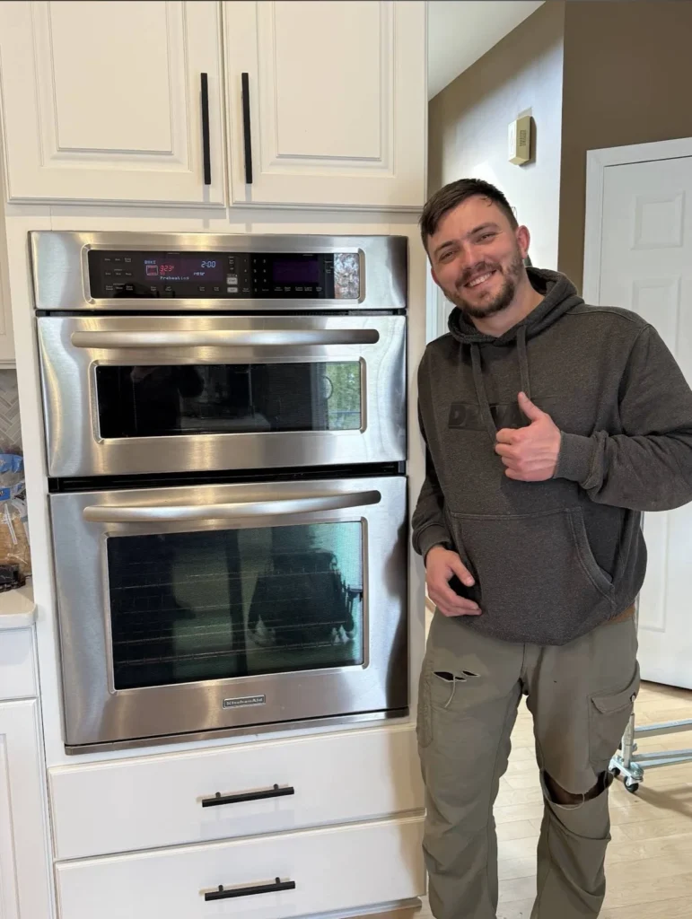 KitchenAid oven and microwave combo: Repaired, reinstalled and preheating