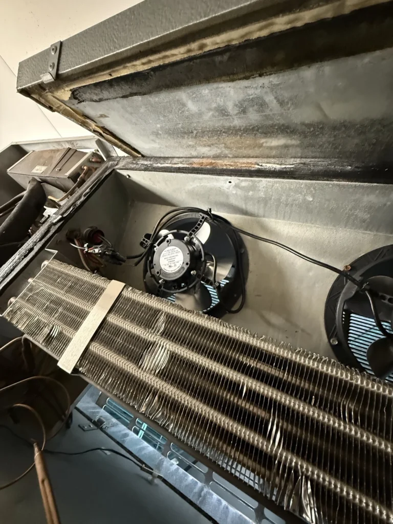 Walk-in evaporator